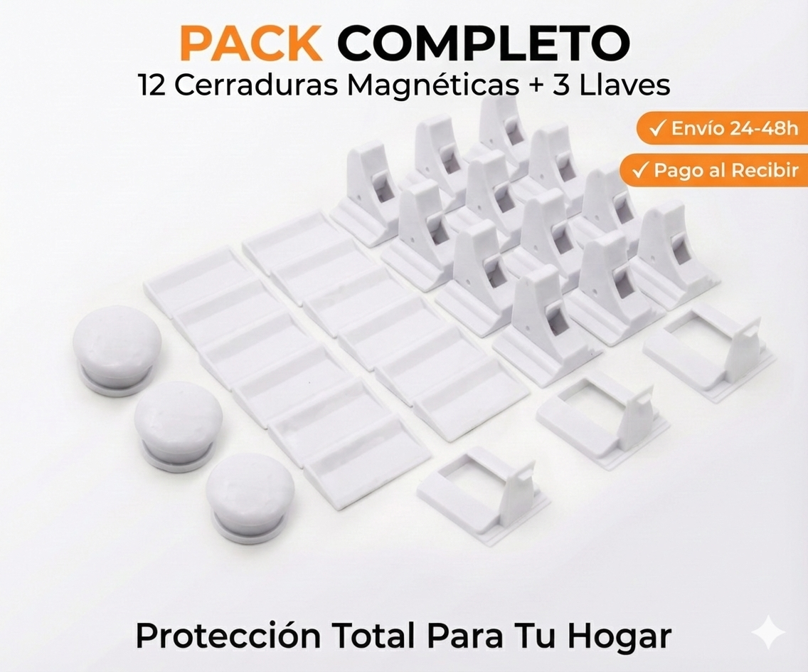 CERRADURA INVISIBLE CON LLAVE MAGNÉTICA