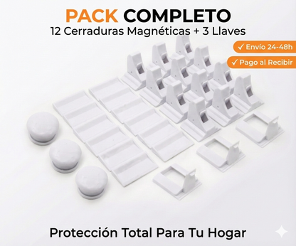 CERRADURA INVISIBLE CON LLAVE MAGNÉTICA