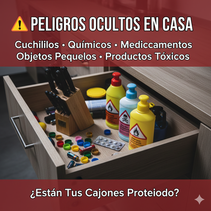 CERRADURA INVISIBLE CON LLAVE MAGNÉTICA