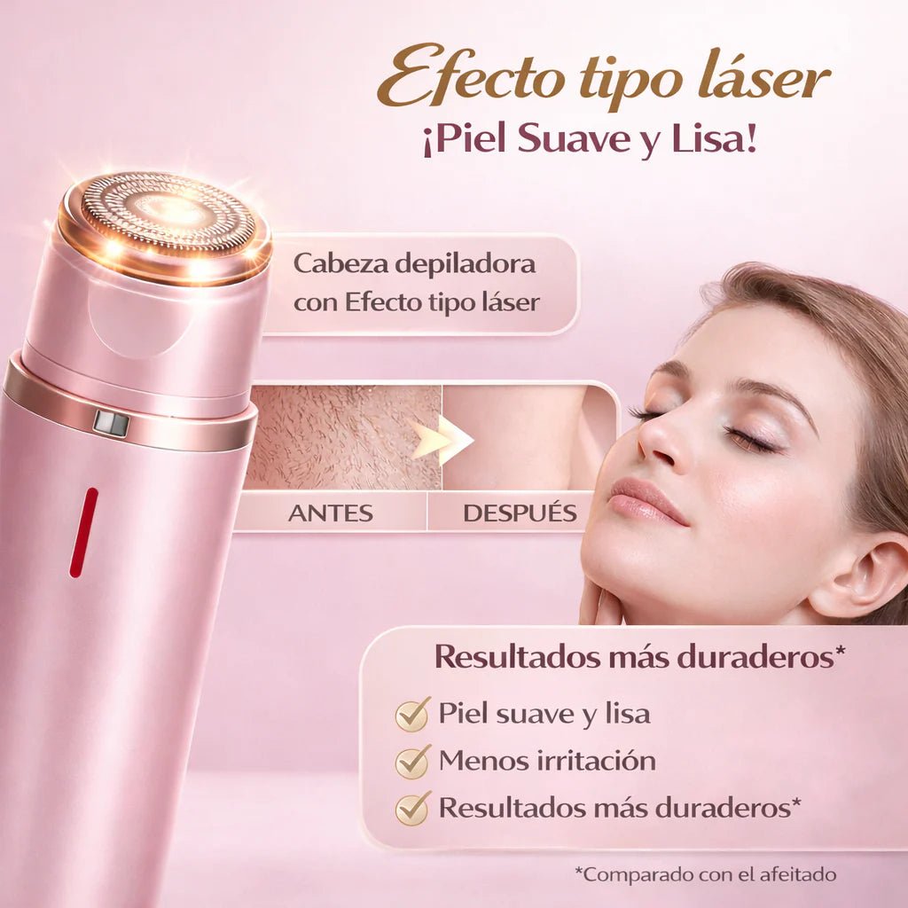 DEPILADORA DOBLE CABEZAL - Hogar Seguro