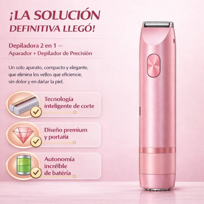 DEPILADORA DOBLE CABEZAL - Hogar Seguro