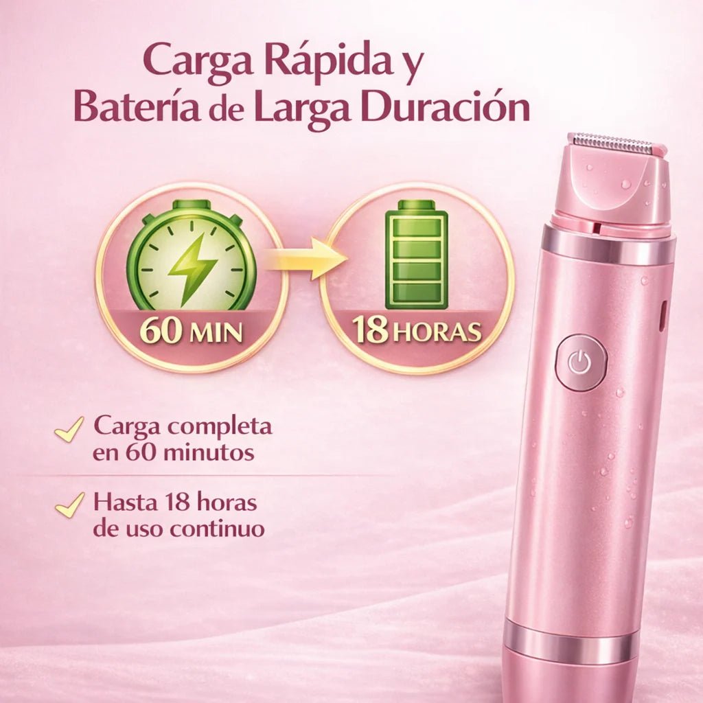 DEPILADORA DOBLE CABEZAL - Hogar Seguro