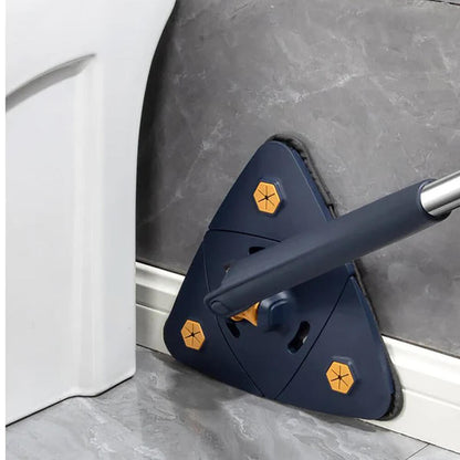 Mopa Fregona Triangular De Limpieza Ajustable Giratoria de 360° - Hogar Seguro