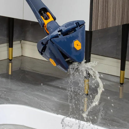 Mopa Fregona Triangular De Limpieza Ajustable Giratoria de 360° - Hogar Seguro